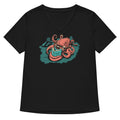 Octonerd Women S V Neck Tee V Neck T Shirt Everyday Wear