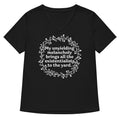 My Unyielding Melancholy Women S V Neck Tee V Neck T Shirt Gift Ready