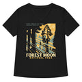 Forest Moon National Park Women S V Neck Tee V Neck T Shirt Gift Ready