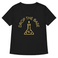 Drop The Base Women S V Neck Tee V Neck T Shirt Minimal Style