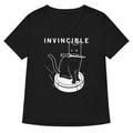 Invincible Cat Women S V Neck Tee V Neck T Shirt Gift Ready