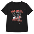 Lab Tested Approved Women S V Neck Tee V Neck T Shirt Gift Ready