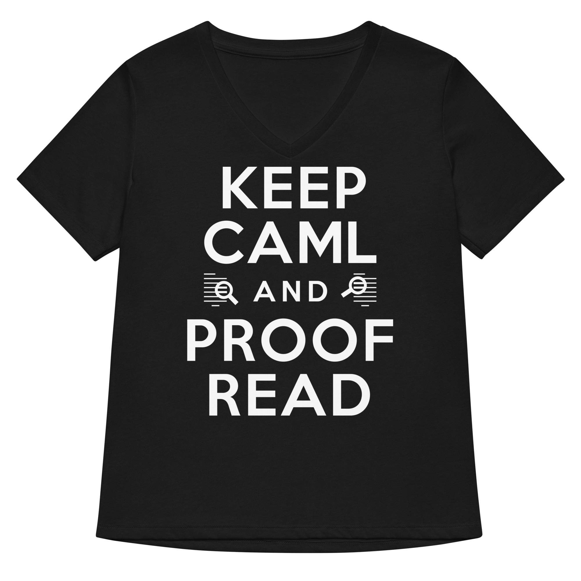 Keep Caml Women S V Neck Tee V Neck T Shirt US Trend