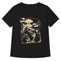 Dead Tech Women S V Neck Tee V Neck T Shirt Premium Print