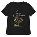 Low Maintenance Women S V Neck Tee V Neck T Shirt Premium Print