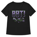 Bat Women S V Neck Tee V Neck T Shirt Everyday Wear