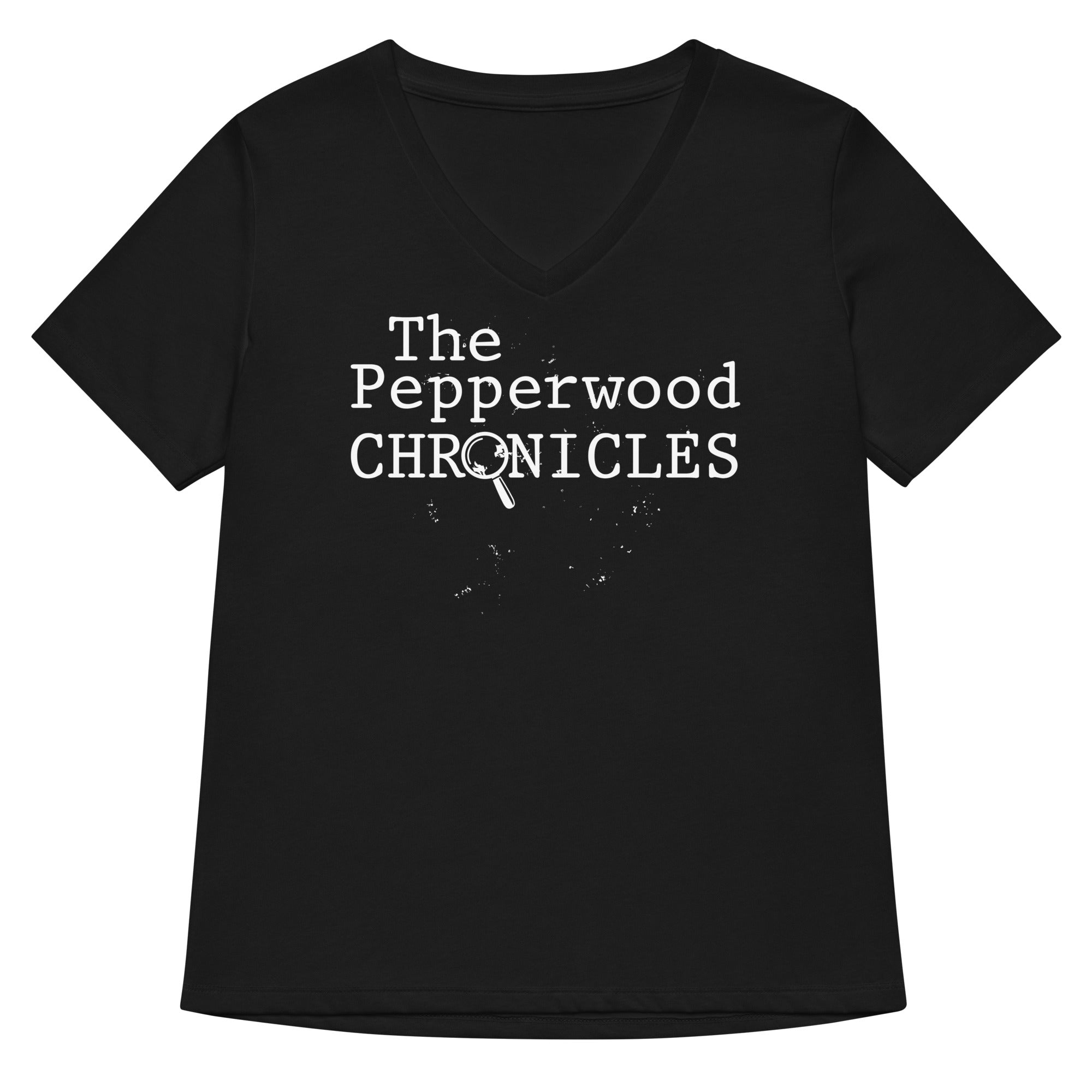 The Pepperwood Chronicles Women S V Neck Tee V Neck T Shirt Clean Design