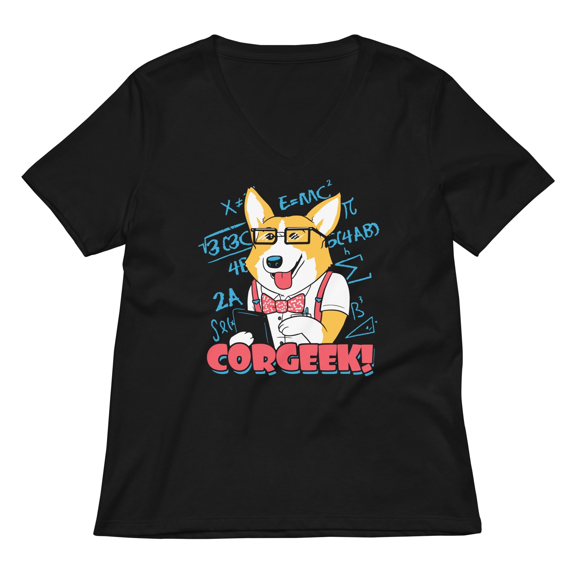 Corgeek Women S V Neck Tee V Neck T Shirt Everyday Wear