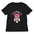 Crushing It Women S V Neck Tee V Neck T Shirt Premium Print