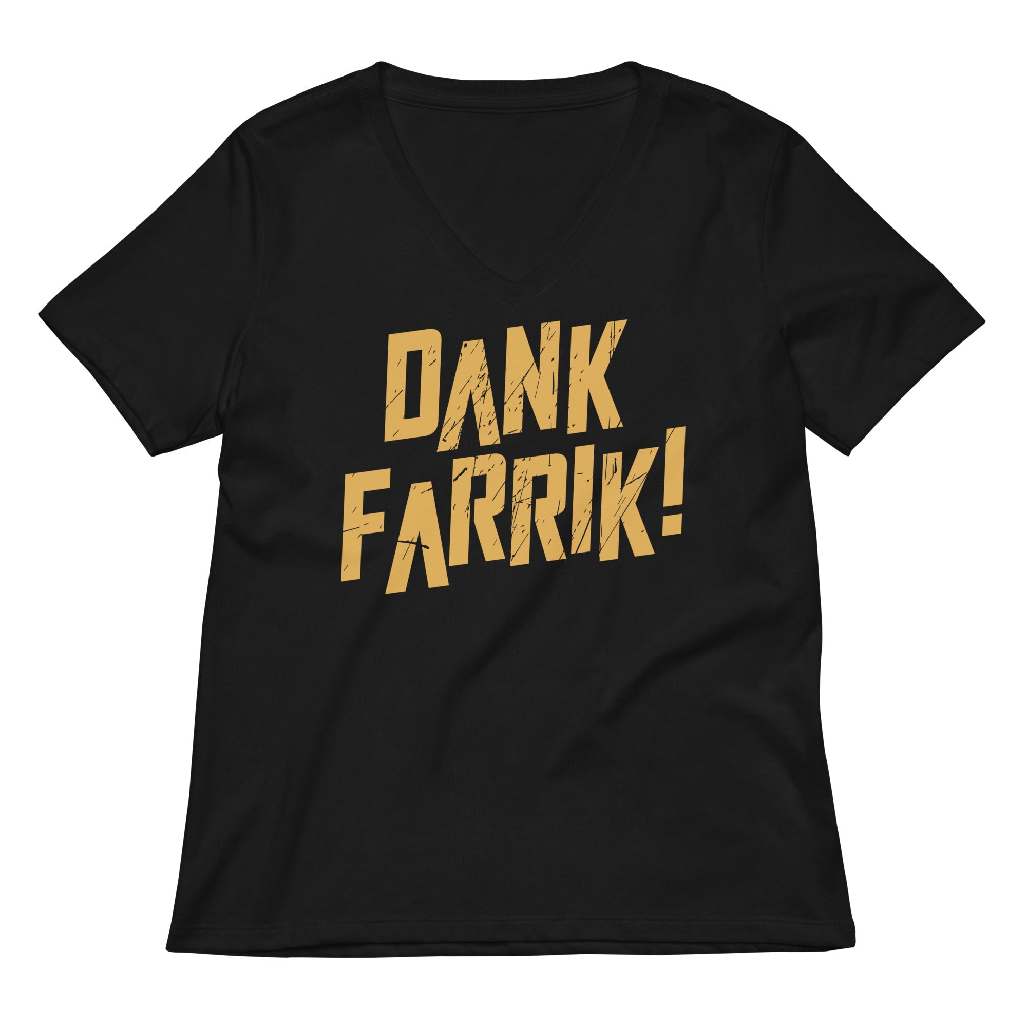 Dank Farrik Women S V Neck Tee V Neck T Shirt Minimal Style