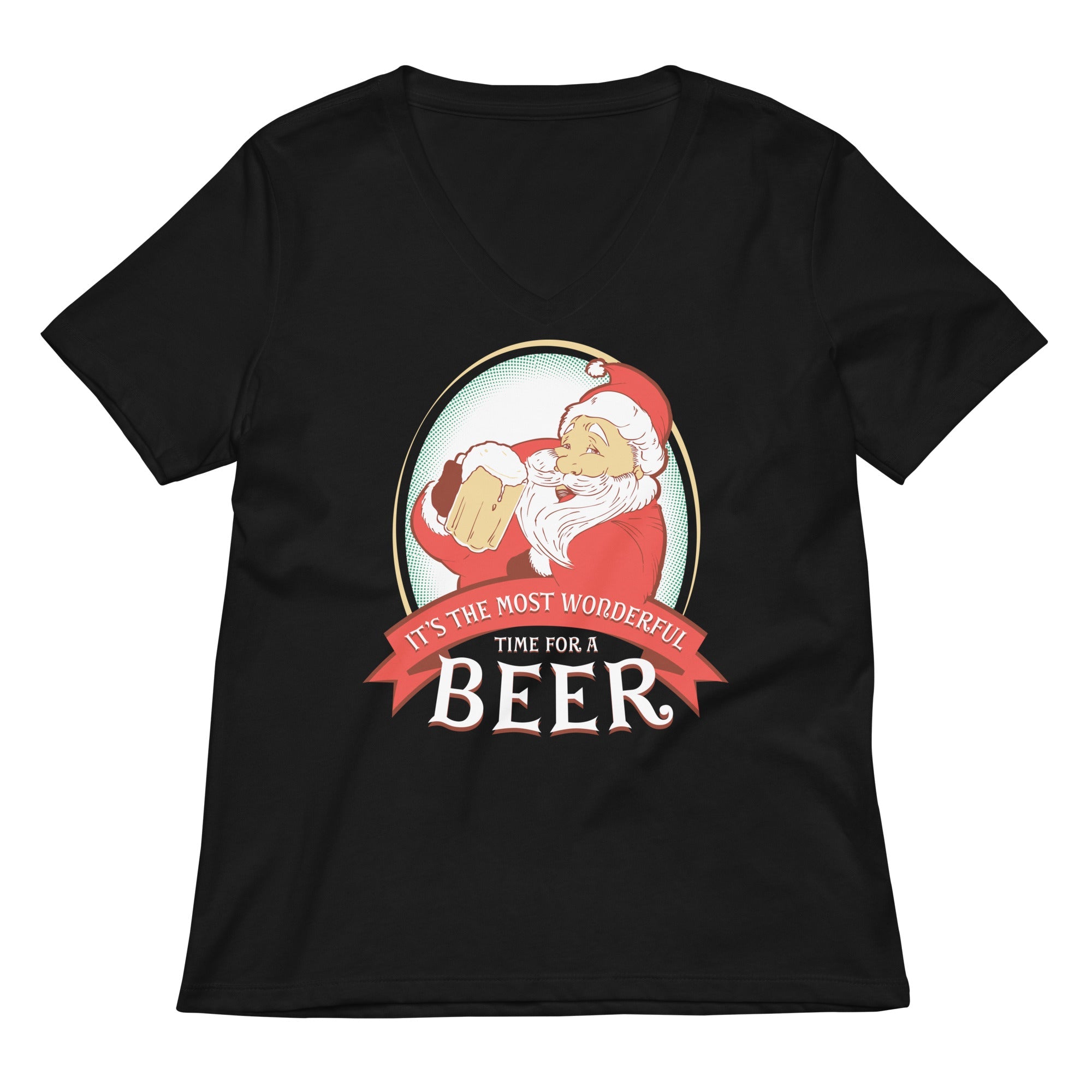 It S The Most Wonderful Time Women V Neck Tee V Neck T Shirt Minimal Style