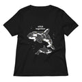 Stick Together Women S V Neck Tee V Neck T Shirt Everyday Wear