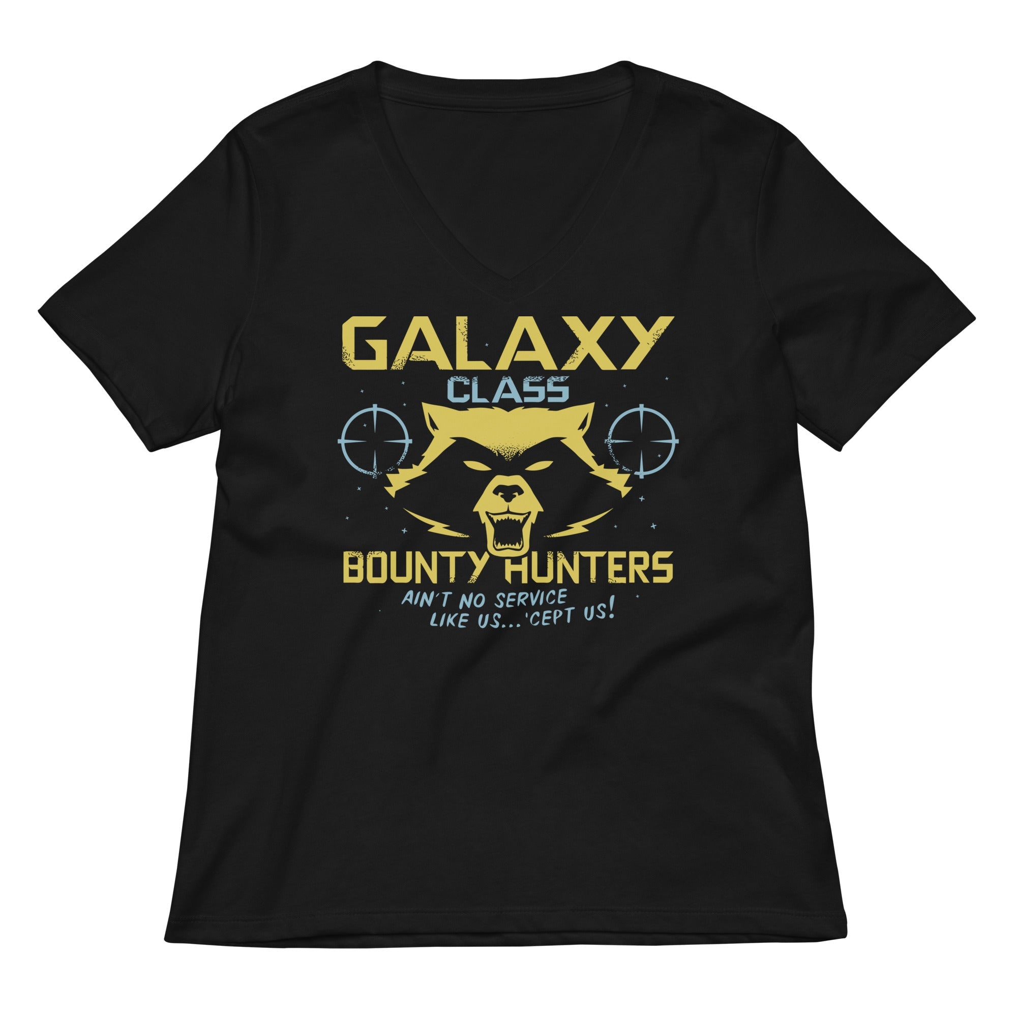 Galaxy Class Bounty Hunters Women S V Neck Tee V Neck T Shirt US Trend