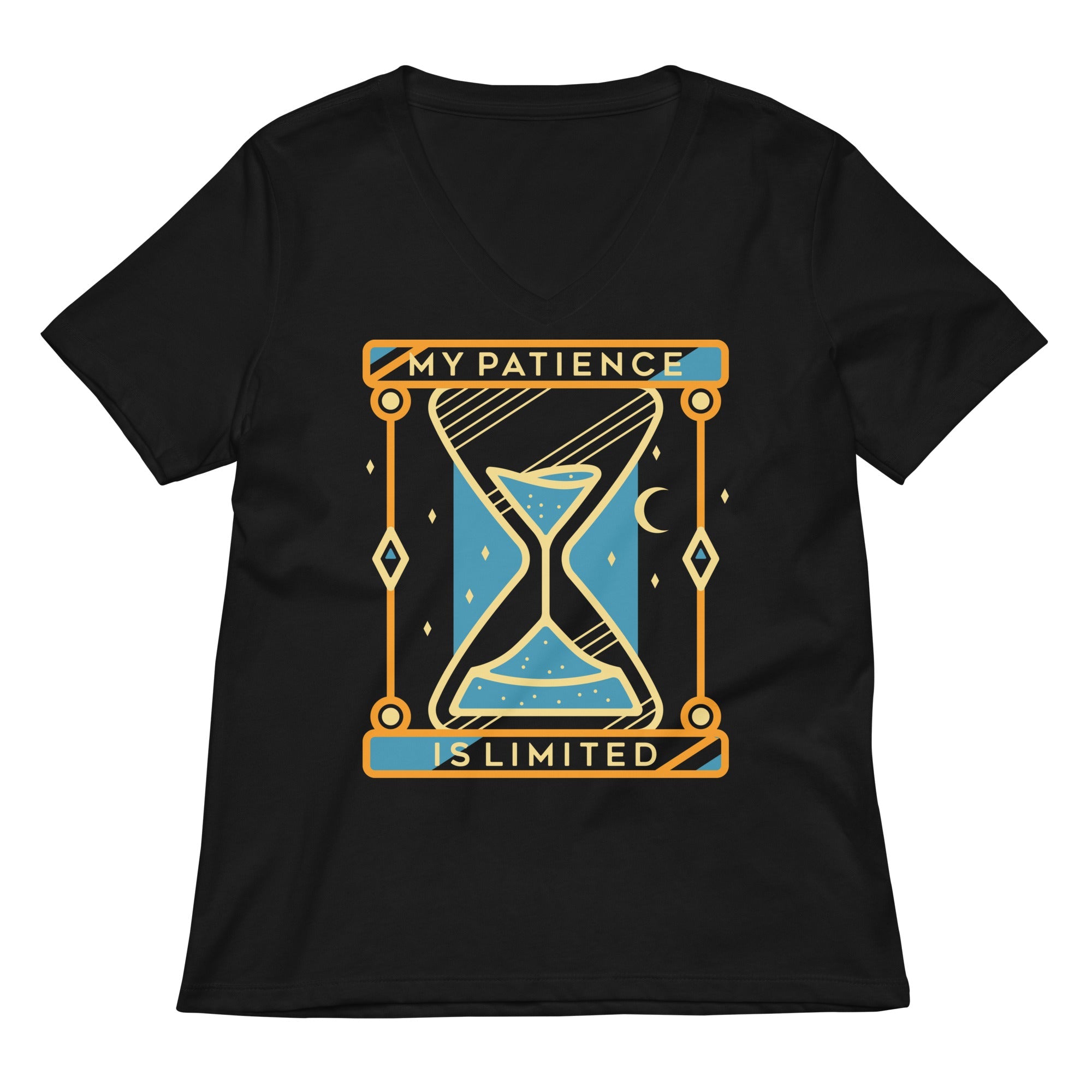 My Patience Is Limited Women S V Neck Tee V Neck T Shirt Gift Ready