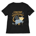 Constant Optossumist Women S V Neck Tee V Neck T Shirt Everyday Wear