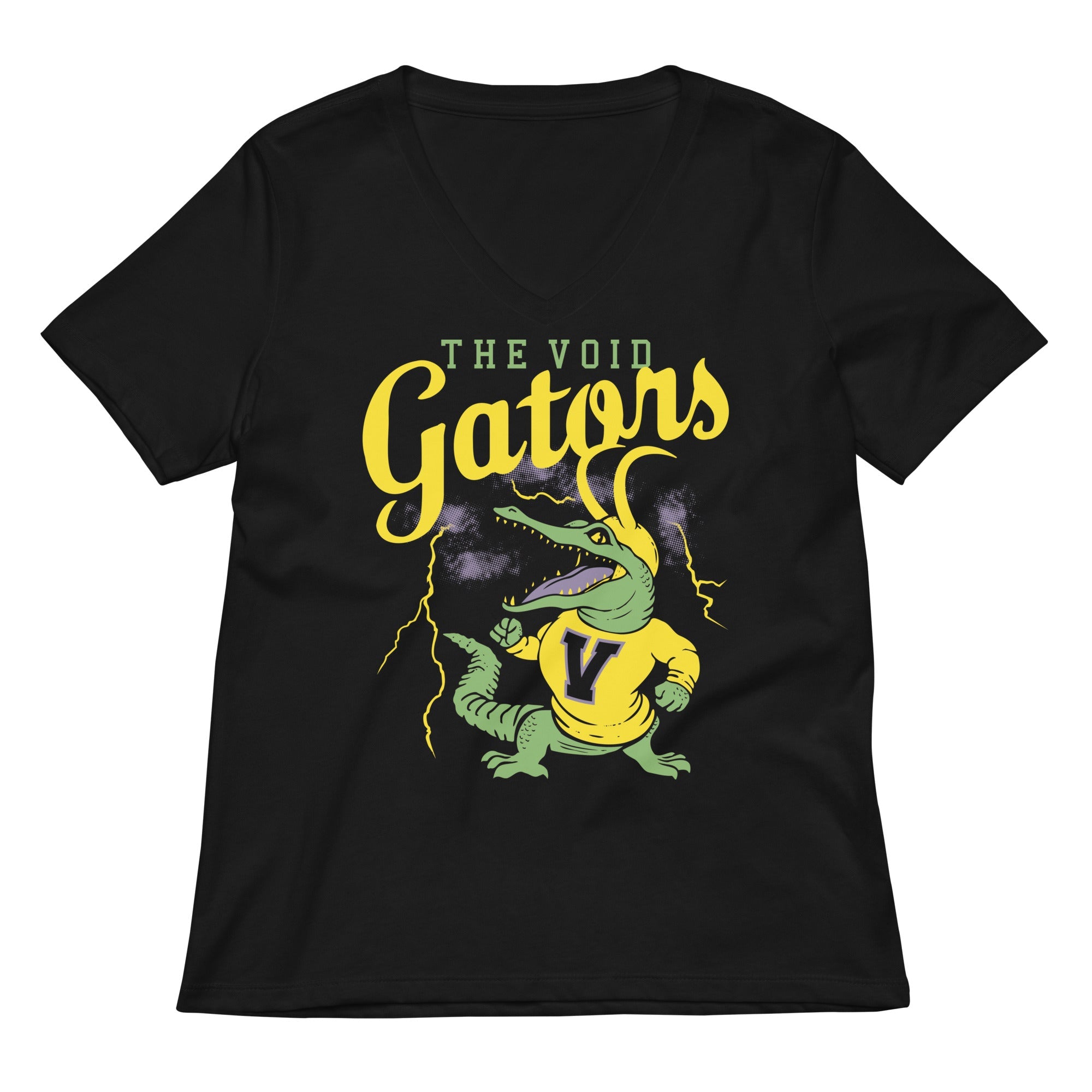 The Void Gators Women S V Neck Tee V Neck T Shirt Minimal Style