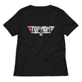 Top Mom Women S V Neck Tee V Neck T Shirt Minimal Style