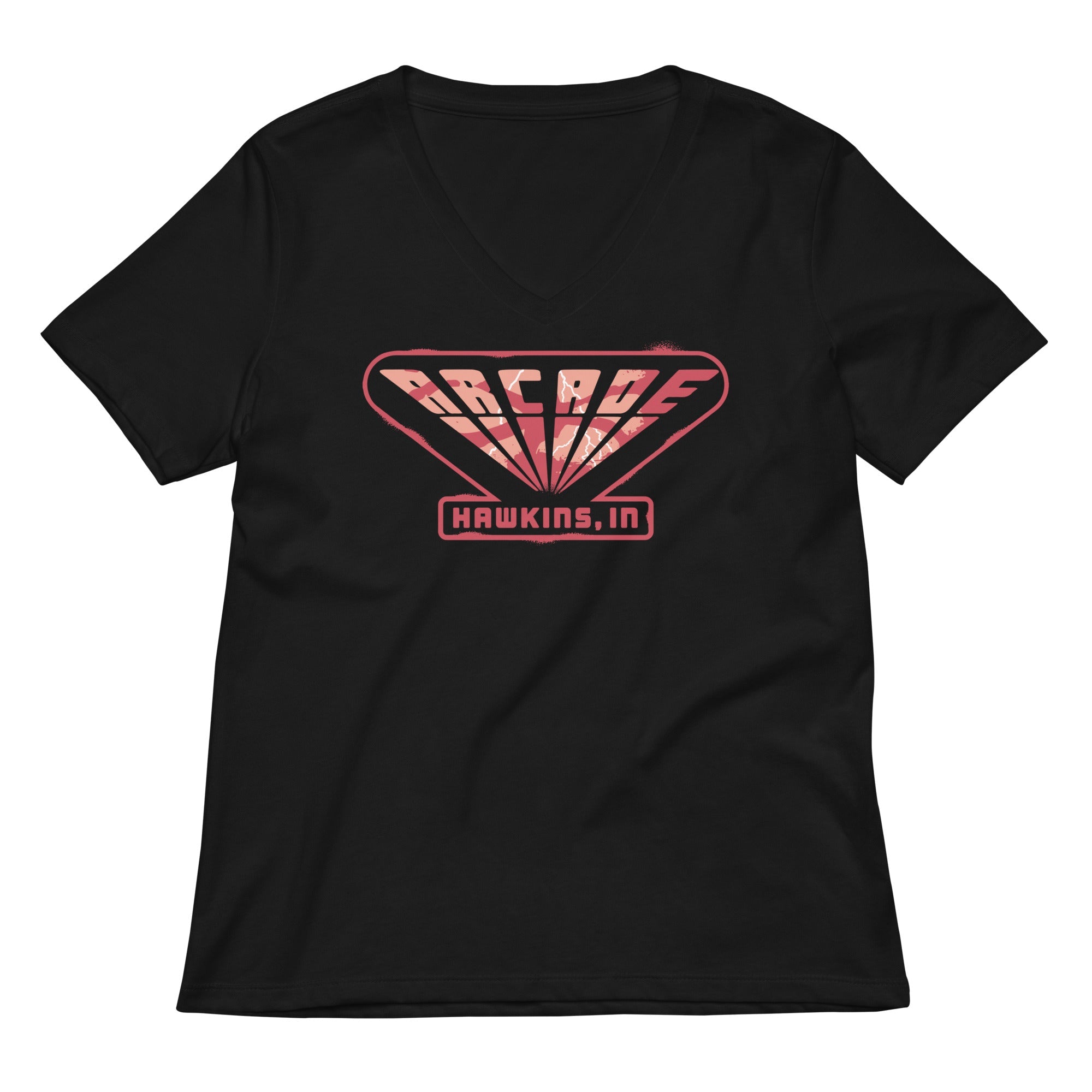 Arcade Women S V Neck Tee V Neck T Shirt Gift Ready