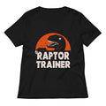 Raptor Trainer Women S V Neck Tee V Neck T Shirt Minimal Style