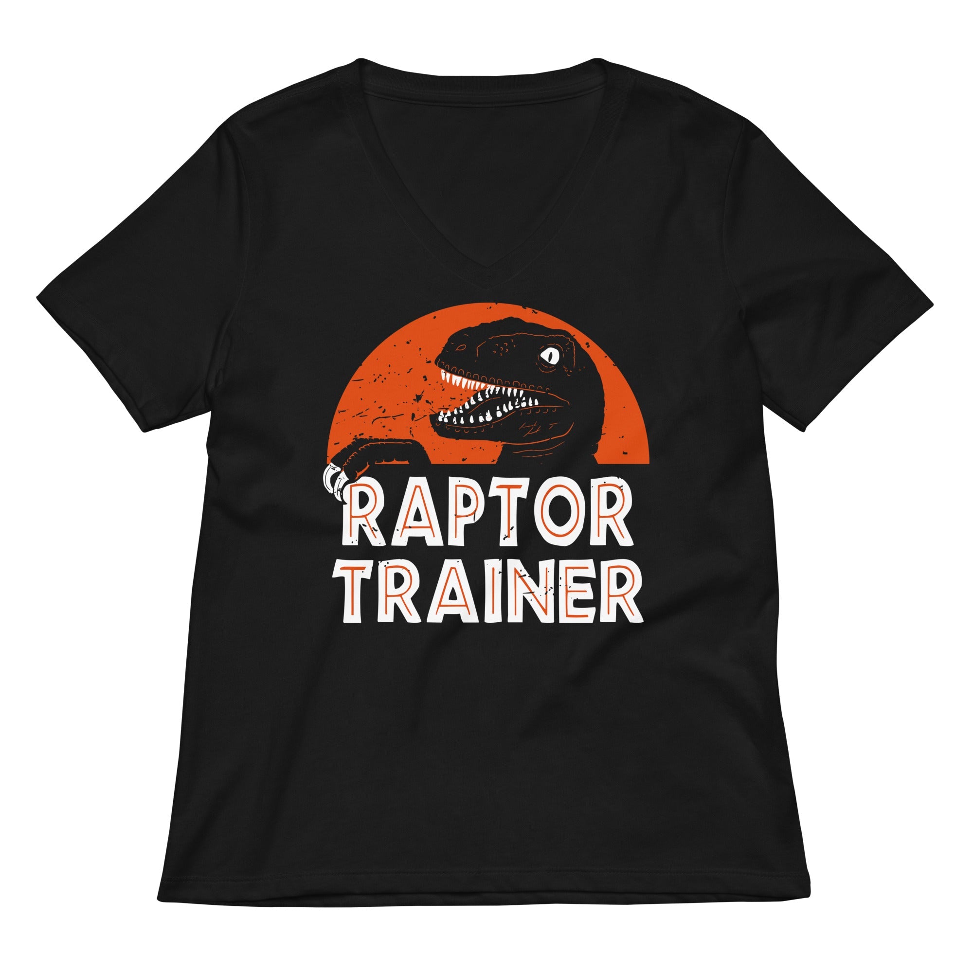 Raptor Trainer Women S V Neck Tee V Neck T Shirt Minimal Style