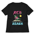 Rex On The Beach Women S V Neck Tee V Neck T Shirt Gift Ready