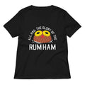 Rum Ham Women S V Neck Tee V Neck T Shirt Gift Ready