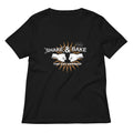 Shake Bake Women S V Neck Tee V Neck T Shirt Everyday Wear