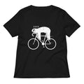 Slow Rider Women S V Neck Tee V Neck T Shirt Everyday Wear