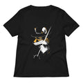 The Fox Women S V Neck Tee V Neck T Shirt Minimal Style