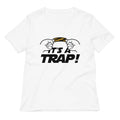 It S A Trap Women V Neck Tee V Neck T Shirt Premium Print